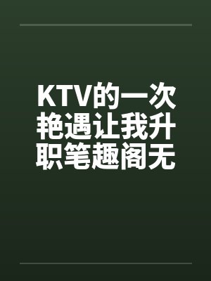 KTV的一次艳遇让我升职笔趣阁无弹窗封面