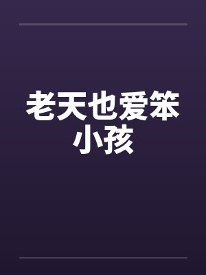老天也爱笨小孩封面
