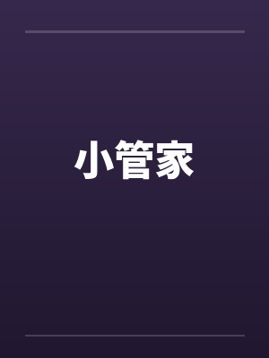 小管家封面
