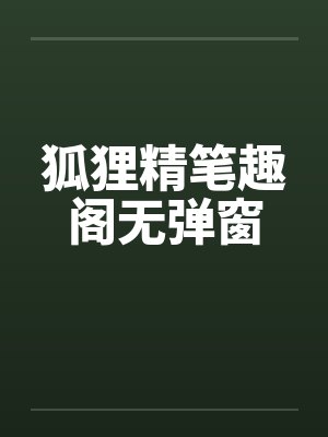 狐狸精笔趣阁无弹窗封面