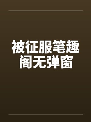 被征服笔趣阁无弹窗封面