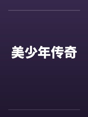 美少年传奇封面