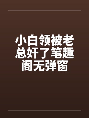 小白领被老总奸了笔趣阁无弹窗封面