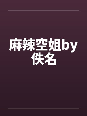 麻辣空姐by佚名封面