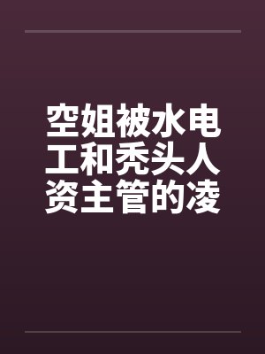空姐被水电工和秃头人资主管的凌辱by佚名封面