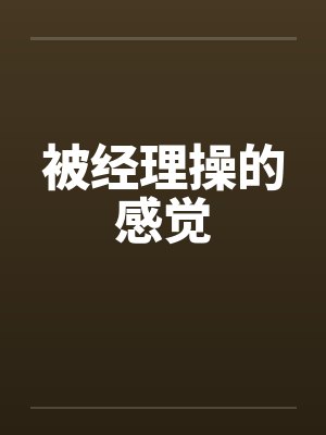 被经理操的感觉封面