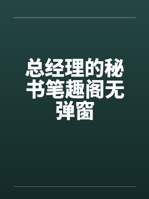 总经理的秘书笔趣阁无弹窗封面