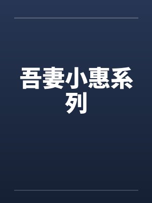 吾妻小惠系列封面