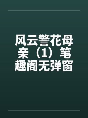 风云警花母亲（1）笔趣阁无弹窗封面