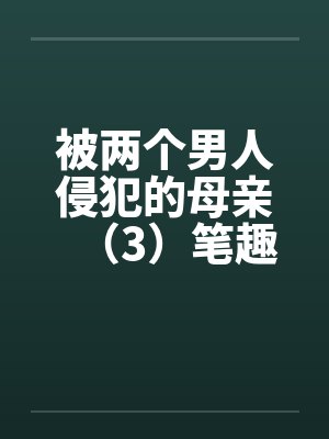 被两个男人侵犯的母亲（3）笔趣阁无弹窗封面
