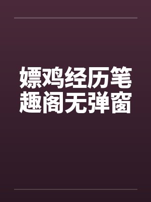 嫖鸡经历笔趣阁无弹窗封面