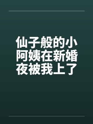 仙子般的小阿姨在新婚夜被我上了笔趣阁无弹窗封面