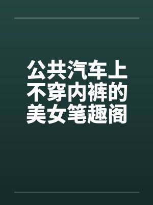 公共汽车上不穿内裤的美女笔趣阁无弹窗封面