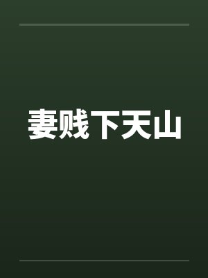 妻贱下天山封面