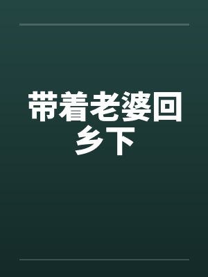 带着老婆回乡下封面
