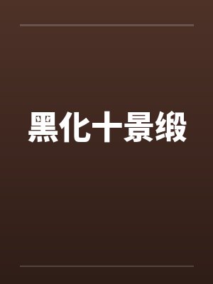 黑化十景缎封面