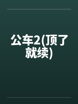 公车2(顶了就续)封面