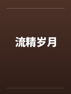 流精岁月封面