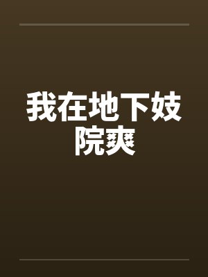 我在地下妓院爽封面