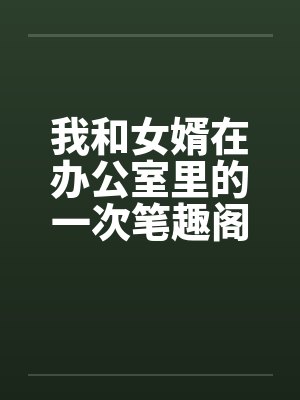 我和女婿在办公室里的一次笔趣阁无弹窗封面