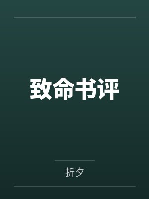 致命书评封面