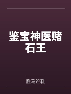 鉴宝神医赌石王封面
