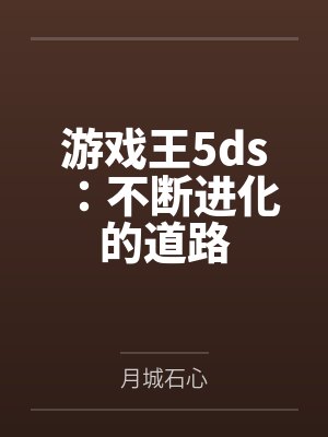 游戏王5ds：不断进化的道路封面