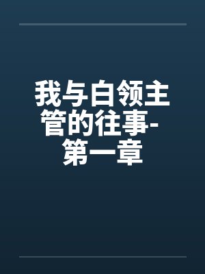 我与白领主管的往事- 第一章封面