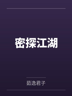 密探江湖封面