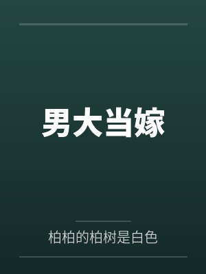 男大当嫁封面