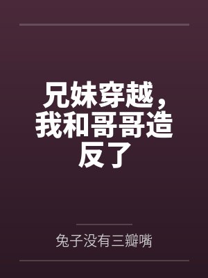 兄妹穿越，我和哥哥造反了封面