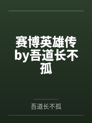 赛博英雄传by吾道长不孤封面