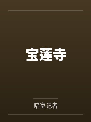 宝莲寺封面