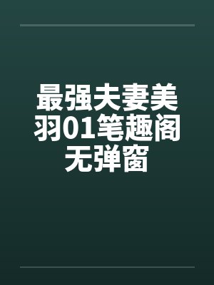 最强夫妻美羽01笔趣阁无弹窗封面