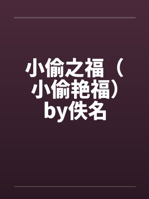 小偷之福（小偷艳福）by佚名封面
