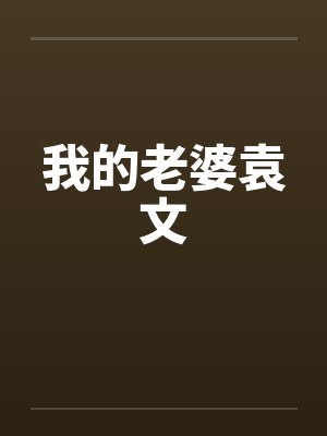 我的老婆袁文封面