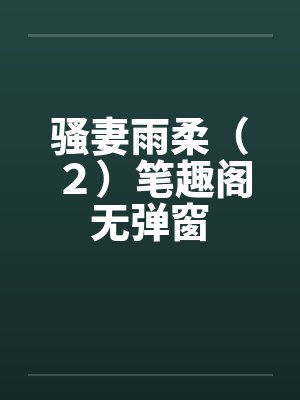 骚妻雨柔（２）笔趣阁无弹窗封面