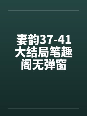 妻韵37-41大结局笔趣阁无弹窗封面