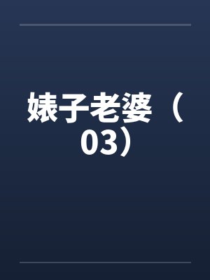 婊子老婆（03）封面