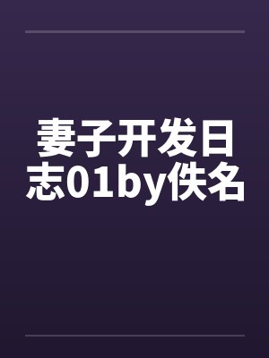 妻子开发日志01by佚名封面