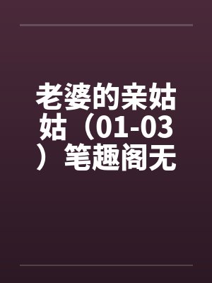 老婆的亲姑姑（01-03）笔趣阁无弹窗封面