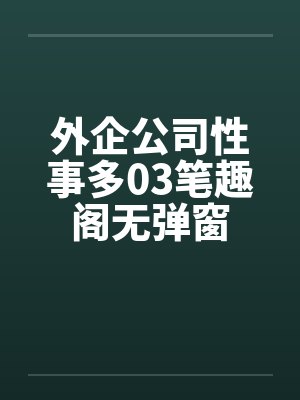 外企公司性事多03笔趣阁无弹窗封面