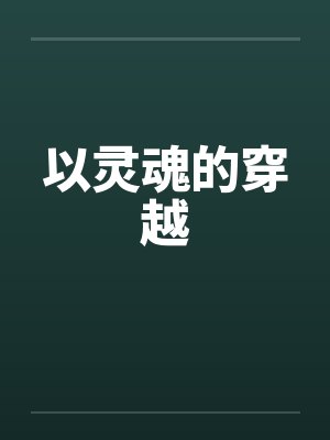 以灵魂的穿越封面