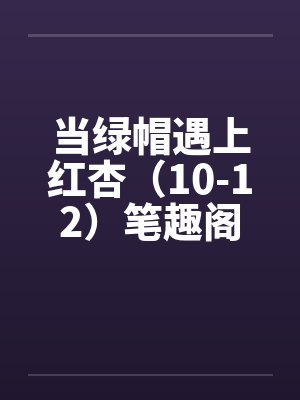 当绿帽遇上红杏（10-12）笔趣阁无弹窗封面