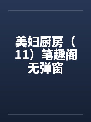 美妇厨房（11）笔趣阁无弹窗封面