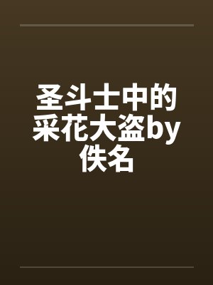 圣斗士中的采花大盗by佚名封面