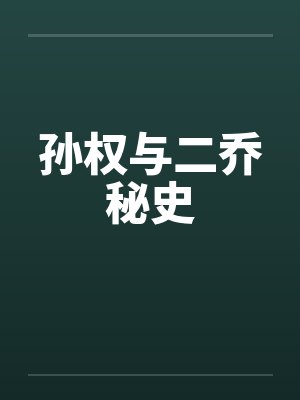 孙权与二乔秘史封面