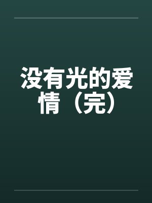 没有光的爱情（完）封面