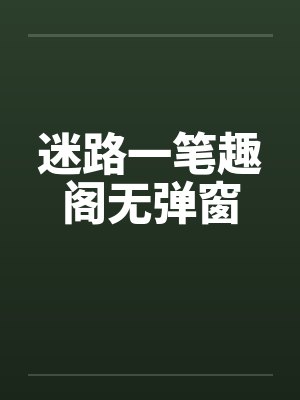 迷路一笔趣阁无弹窗封面