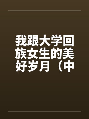 我跟大学回族女生的美好岁月（中长篇完本共七章）笔趣阁无弹窗封面